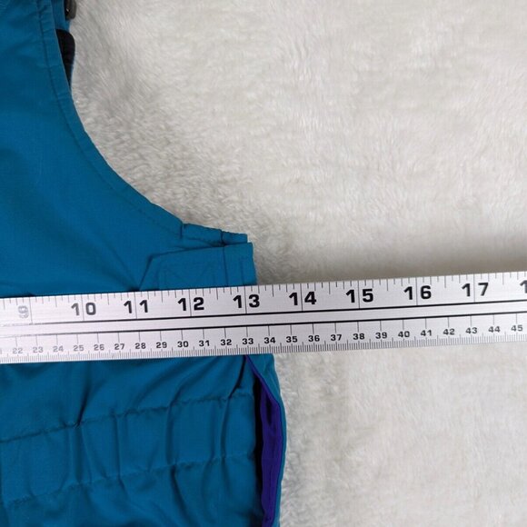 Vintage LL Bean Kids Thinsulate Ski Overalls Blue Youth Small 8 Insulated - Picture 11 of 13